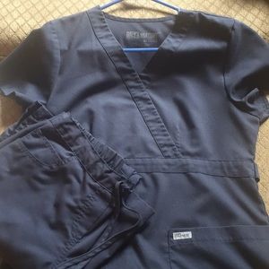 Medium Grey’s Anatomy Scrub set